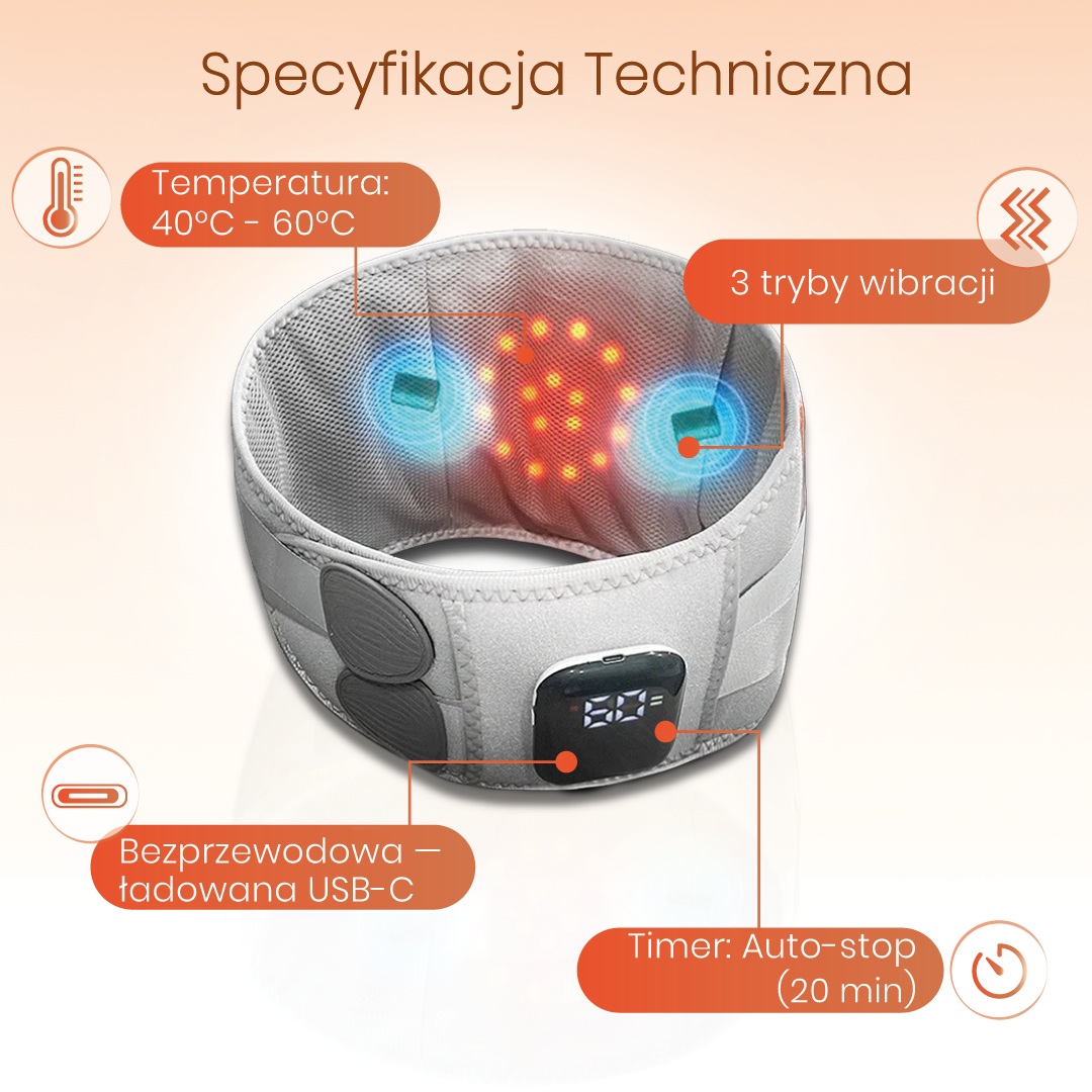 Profesjonalny Pas Terapeutyczny Na Ból Odcinka Ledźwiowego