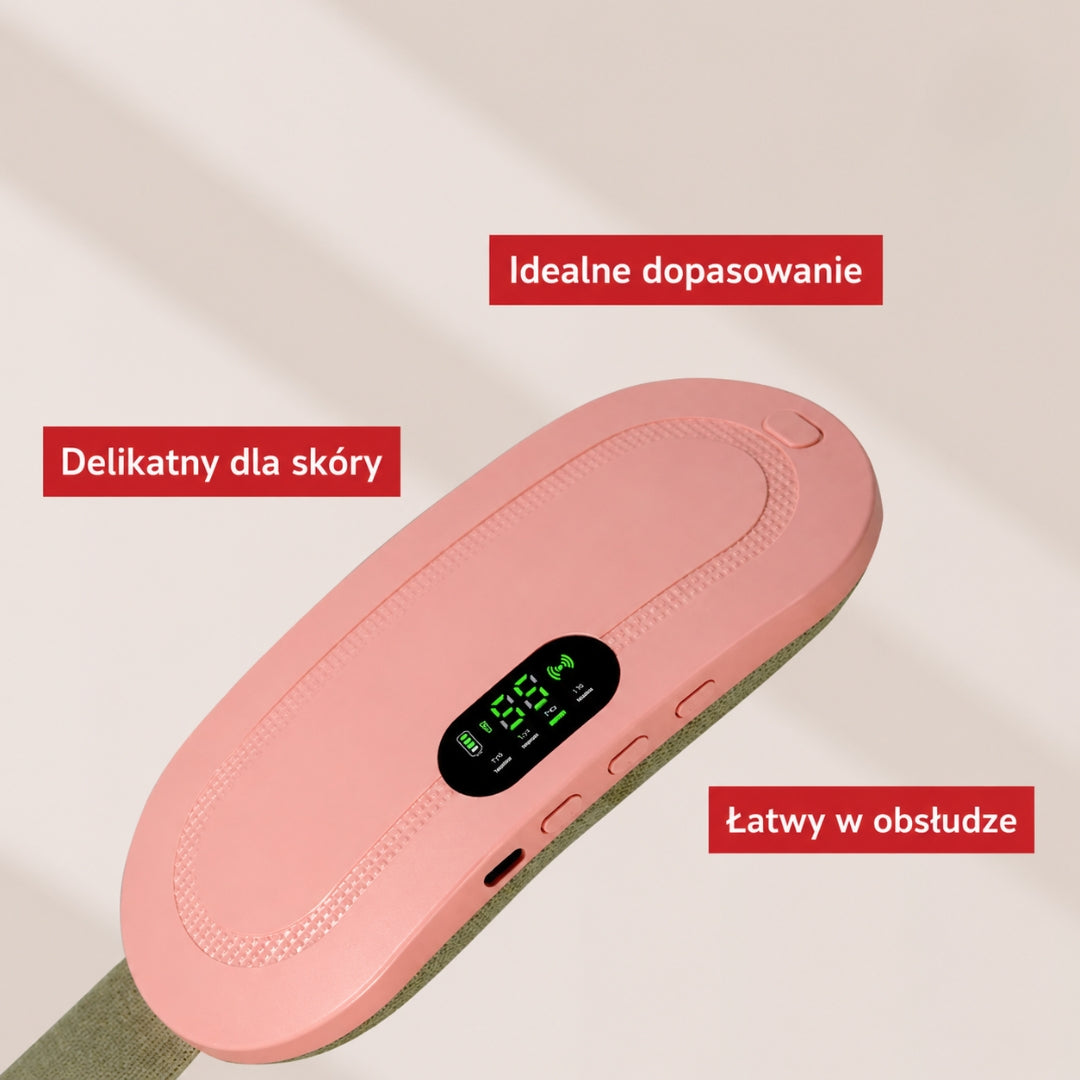 Masażer na Bóle Menstruacyjne z Funkcją Ciepła | Ergonomiczny Design dla Ulgi i Relaksu
