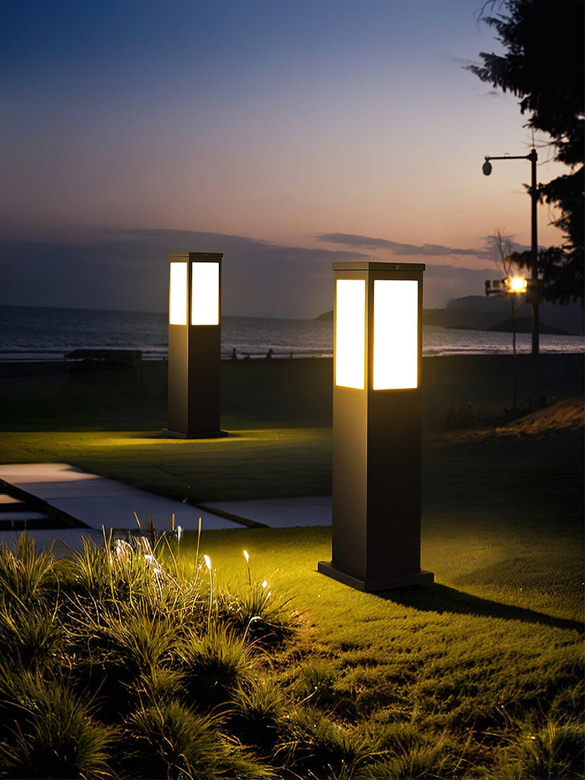 Nowoczesna Lampa Zewnętrzna na Dom z Wbudowaną Diodą LED, Odporna na Wilgoć IP65 – Stylowy Design do Ogrodu i Tarasu
