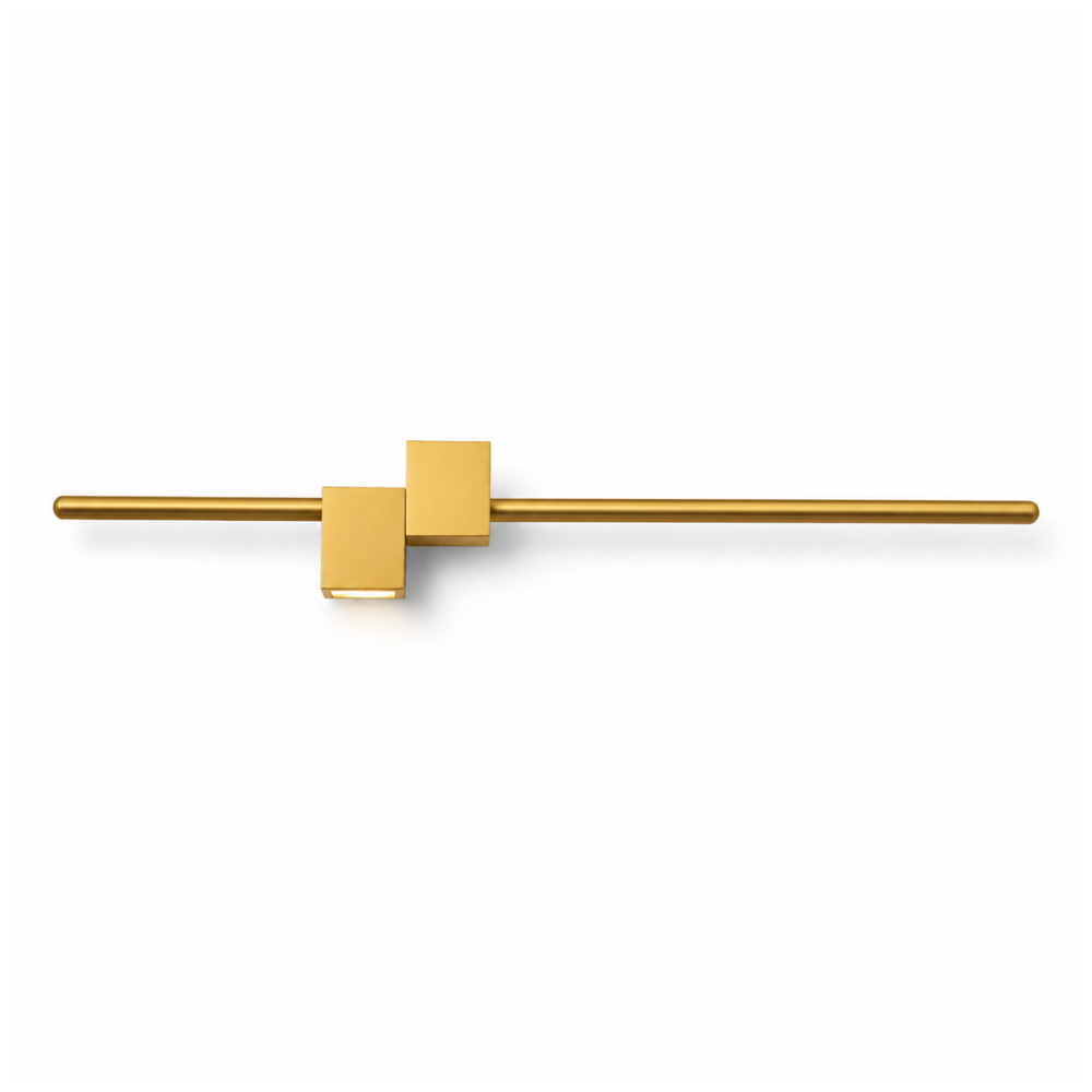 Nowoczesny aluminiowy kinkiet – skandynawski minimalizm
