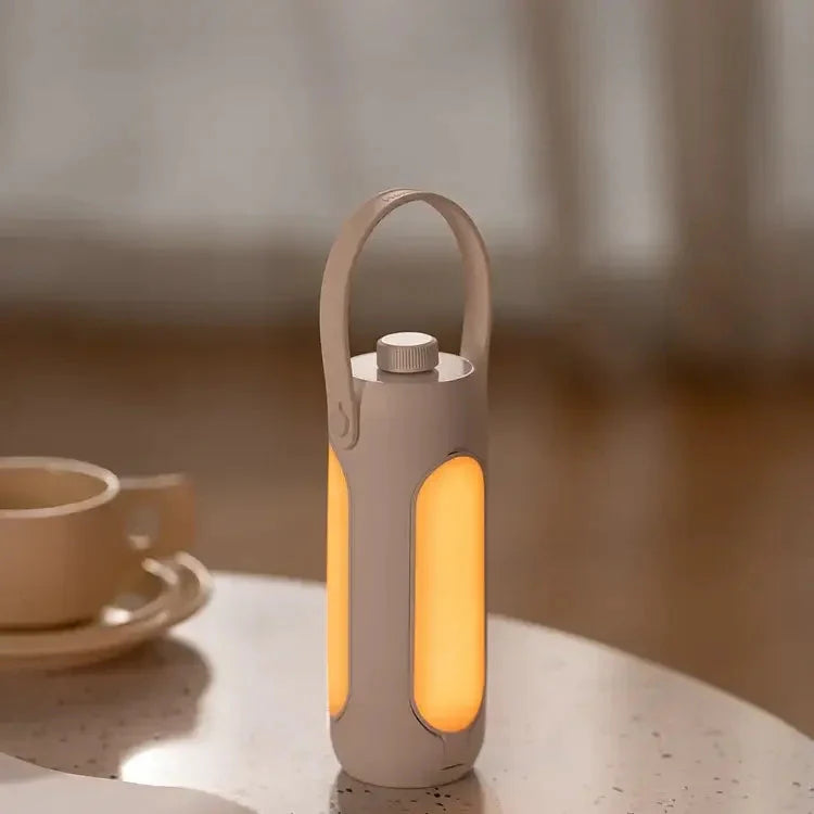 Przenośna lampa kempingowa z regulacją jasności i trzema barwami światła – idealna do użytku na zewnątrz, 10 000 mAh, czas pracy 11–180 godzin
