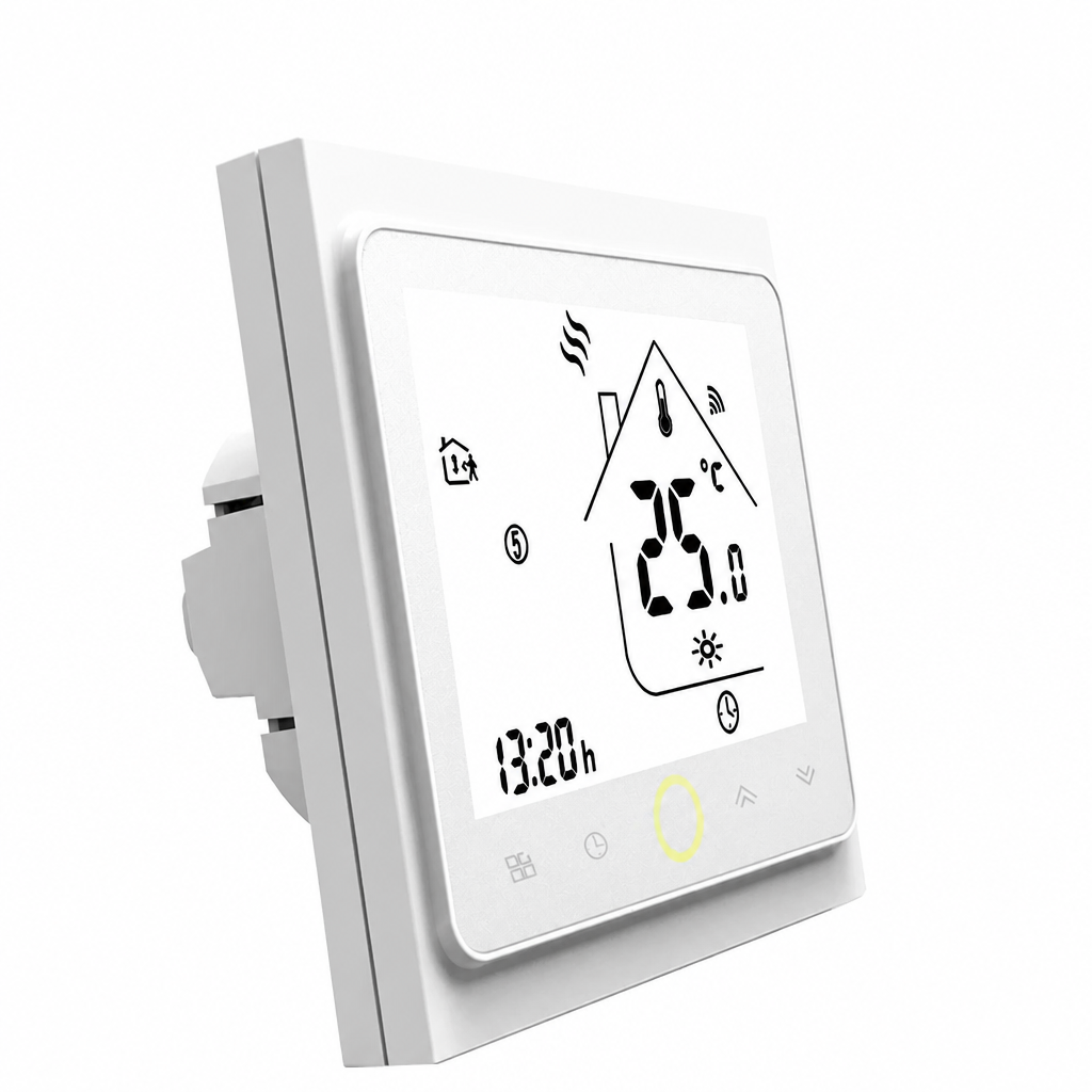 Inteligentny Elektroniczny WiFi Termostat Pokojowy do Klimatyzacji - 8