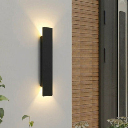 Nowoczesna Lampa Ścienna LED do Ogrodu i Tarasu