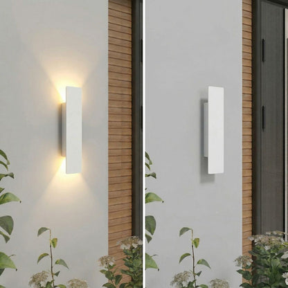 Nowoczesna Lampa Ścienna LED do Ogrodu i Tarasu