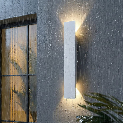 Nowoczesna Lampa Ścienna LED do Ogrodu i Tarasu