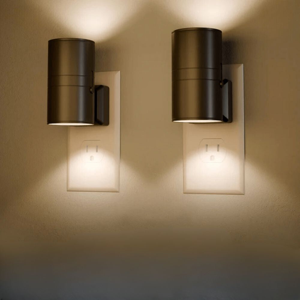 Lampa LED do Gniazdka z Czujnikiem Światła i 2 Trybami Pracy