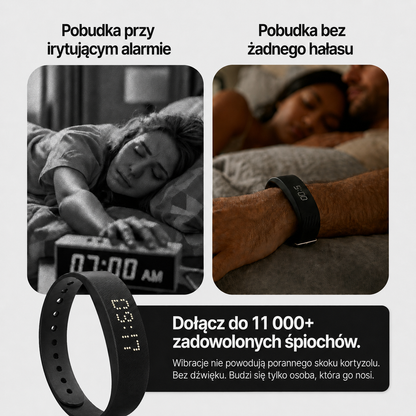 Budzik Wibracyjny z Delikatnymi Wibracjami Cichy Alarm