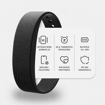 Budzik Wibracyjny z Delikatnymi Wibracjami Cichy Alarm