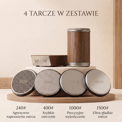 Diamentowa Rolowa Ostrzałka do Noży Szybka i Bezpieczna