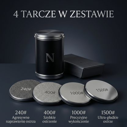 Diamentowa Rolowa Ostrzałka do Noży Szybka i Bezpieczna