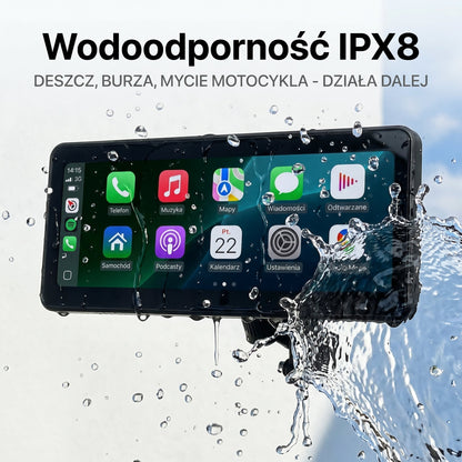 Ekran Motocyklowy 15 z Wysoką Rozdzielczością i Wytrzymałą Konstrukcją dla Lepszej Widoczności