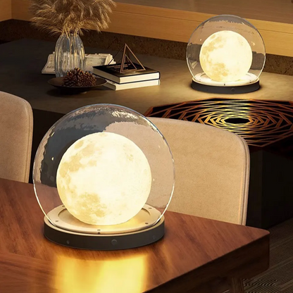 Elegancka Lampa Słoneczna Księżycowa IP65 do Ogrodu – Wodoodporna, Miękkie Światło, Stylowy Design, Różne Rozmiary