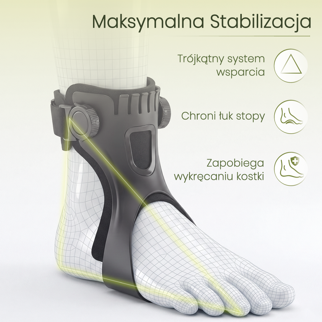 Elewia Korektor Opadającej Stopy Stabilizator Stopy