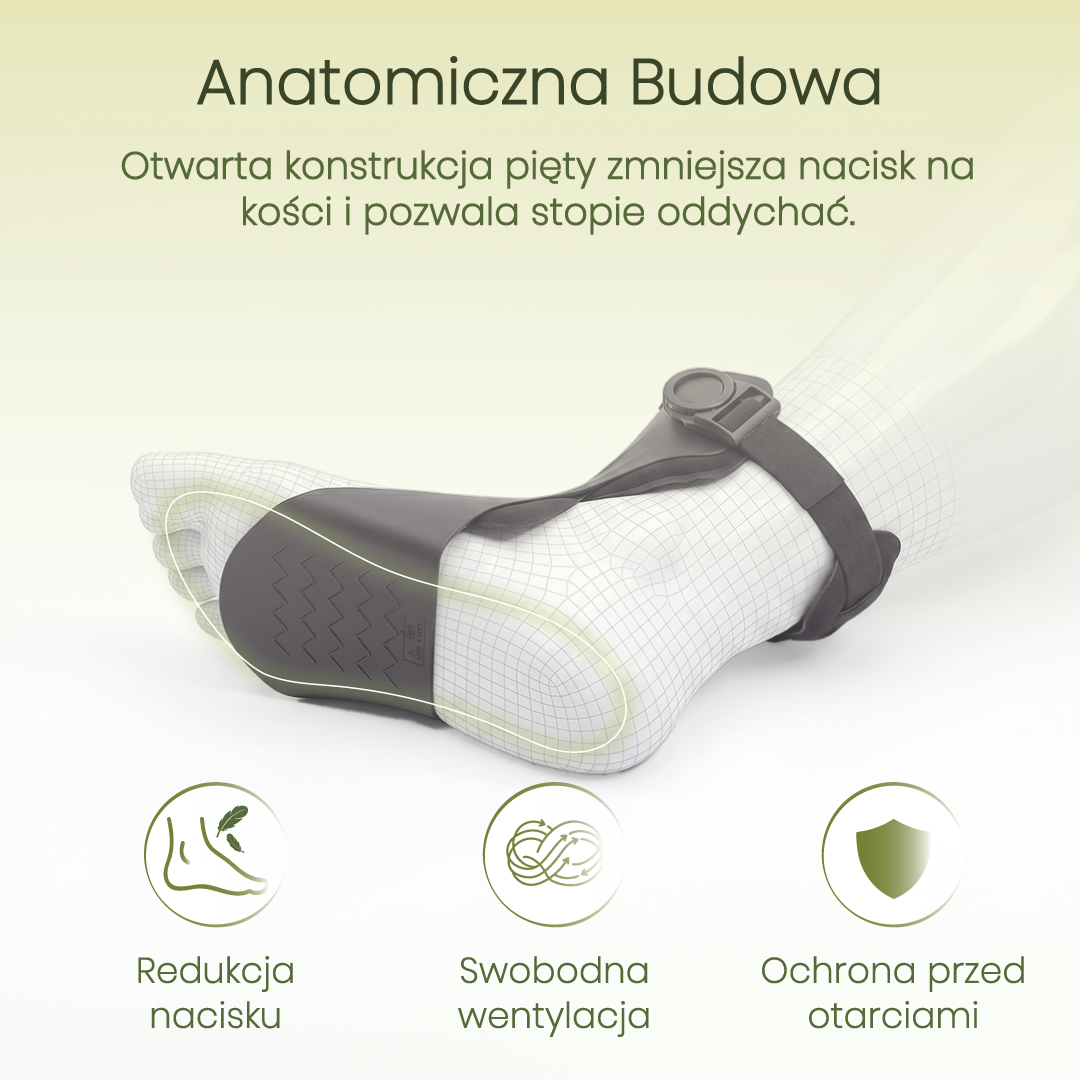 Elewia Korektor Opadającej Stopy Stabilizator Stopy