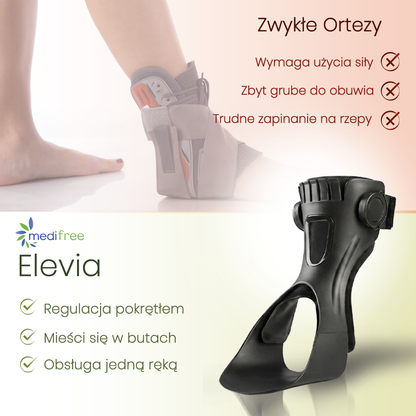 Elewia Korektor Opadającej Stopy Stabilizator Stopy