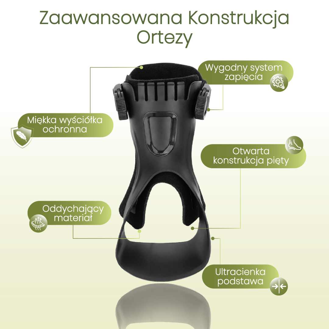 Elewia Korektor Opadającej Stopy Stabilizator Stopy