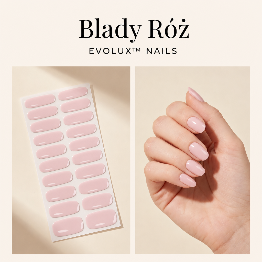 Evolux Nails | Żelowe Paznokcie z Efektem Lustrzanym | Trwałe i Eleganckie Wykończenie