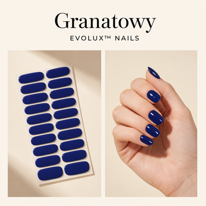 Evolux Nails | Żelowe Paznokcie z Efektem Lustrzanym | Trwałe i Eleganckie Wykończenie