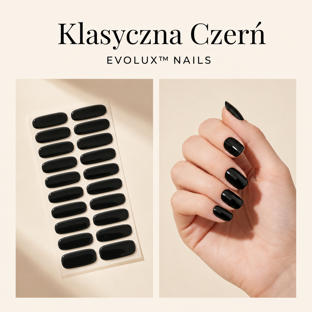 Evolux Nails | Żelowe Paznokcie z Efektem Lustrzanym | Trwałe i Eleganckie Wykończenie
