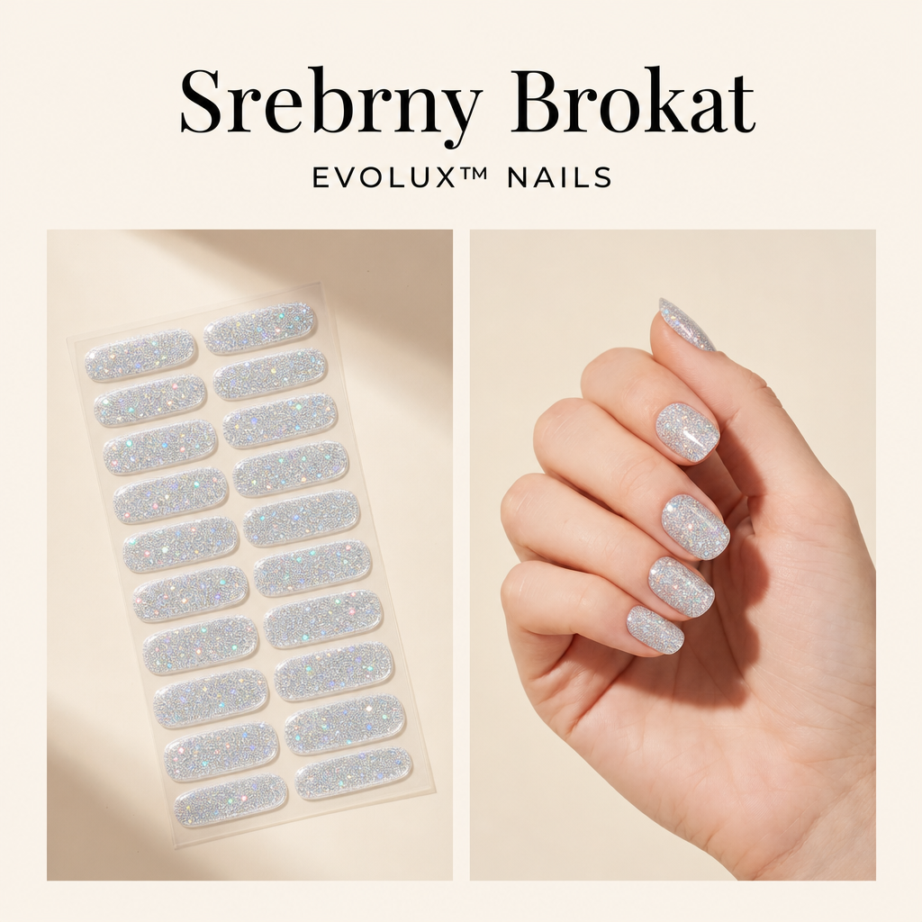 Evolux Nails | Żelowe Paznokcie z Efektem Lustrzanym | Trwałe i Eleganckie Wykończenie