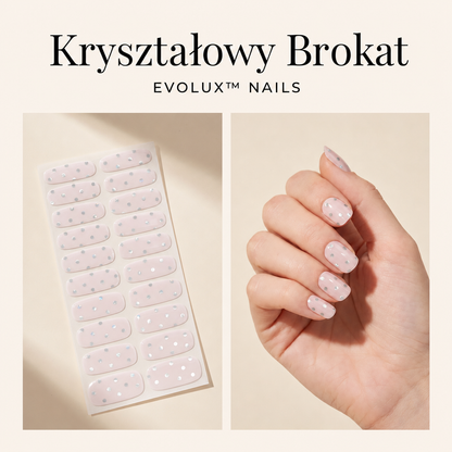 Evolux Nails | Żelowe Paznokcie z Efektem Lustrzanym | Trwałe i Eleganckie Wykończenie