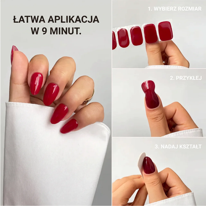 Evolux Nails | Żelowe Paznokcie z Efektem Lustrzanym | Trwałe i Eleganckie Wykończenie
