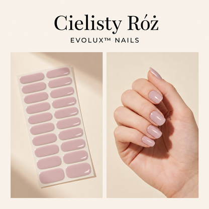 Evolux Nails | Żelowe Paznokcie z Efektem Lustrzanym | Trwałe i Eleganckie Wykończenie