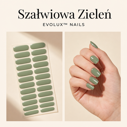 Evolux Nails | Żelowe Paznokcie z Efektem Lustrzanym | Trwałe i Eleganckie Wykończenie