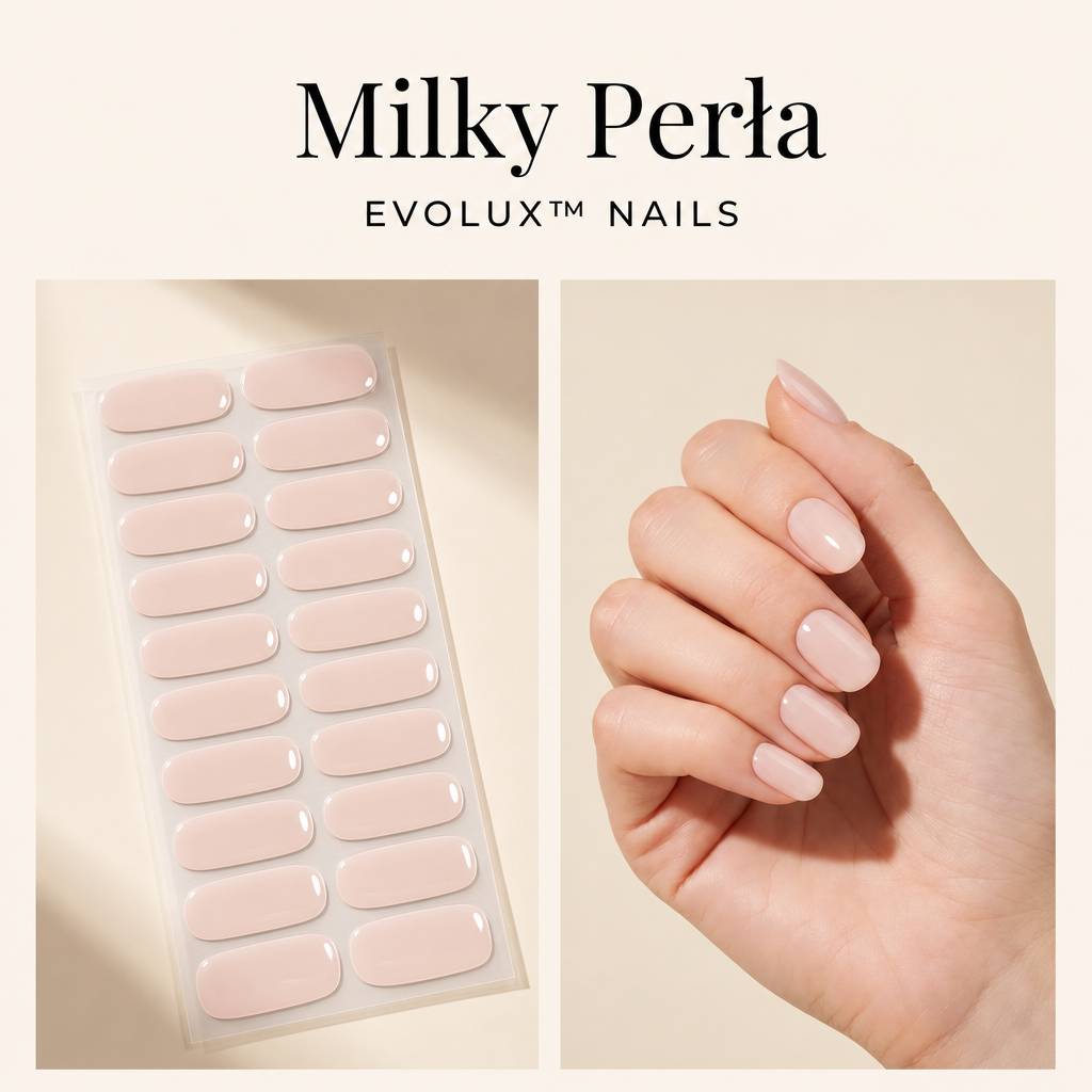 Evolux Nails | Żelowe Paznokcie z Efektem Lustrzanym | Trwałe i Eleganckie Wykończenie