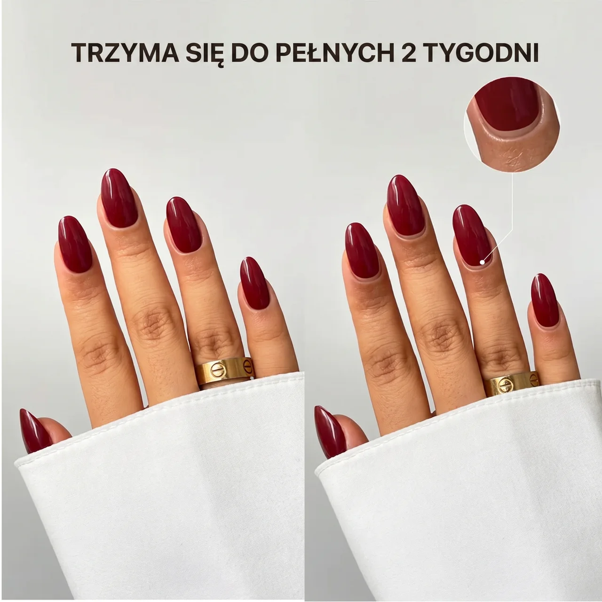 Evolux Nails | Żelowe Paznokcie z Efektem Lustrzanym | Trwałe i Eleganckie Wykończenie