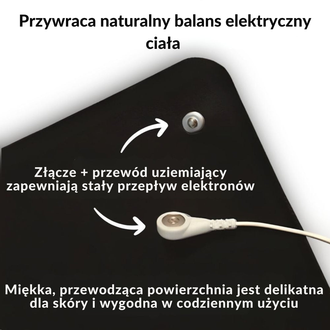 GroundFlow | Mata do Przywracania Balansu Energetycznego z Naturalnych Materiałów | Idealna do Relaksu i Medytacji