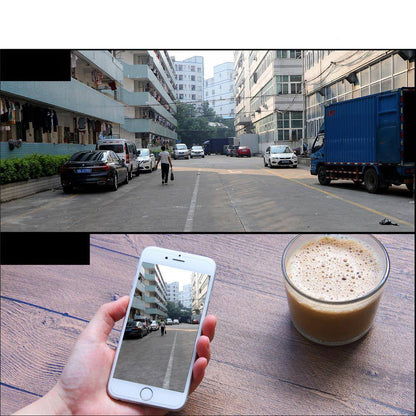 Inteligentna Kamera Samochodowa 1080P z Wi-Fi i Obiektywem 360° – Bezprzewodowy Wideorejestrator Samochodowy z G-Sensorem