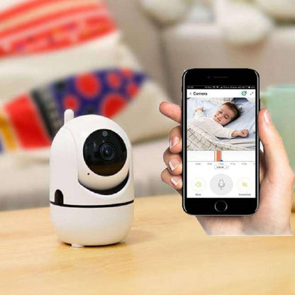 Inteligentna Kamera do Niani 1080P HD z Dwukierunkowym Dźwiękiem i Zoomem – Wandaloodporna, Szeroki Kąt Widzenia 85°