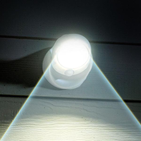 Lampa LED Solarna z Czujnikiem Ruchu, 450 lm, Regulacja 360°, Do Użytku Wewnętrznego i Zewnętrznego