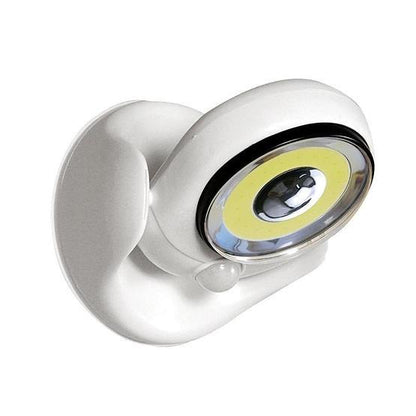 Lampa LED Solarna z Czujnikiem Ruchu, 450 lm, Regulacja 360°, Do Użytku Wewnętrznego i Zewnętrznego