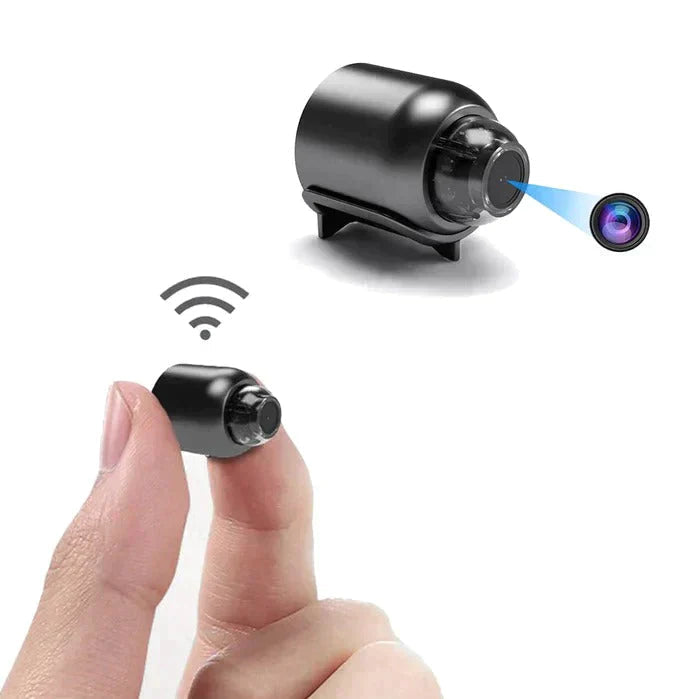 Kamera Monitorująca Mini WiFi z Noktowizorem i Wykrywaniem Ruchu | Bezprzewodowa i Kompaktowa dla Całodobowego Nadzoru