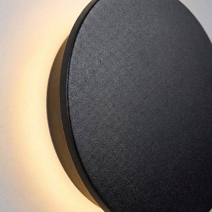 Kinkiet Zewnętrzny Okrągły LED IP65 ze Stali Nierdzewnej – 13 cm