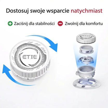 Knevro™ | Stabilizująca Orteza Kolana z Systemem Smart Knob | Wsparcie i Komfort dla Aktywności Sportowych