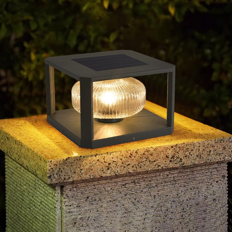 Lampa Ogrodowa Solar Lume – Nowoczesna, Elegancka Lampa Stojąca do Oświetlenia Ogrodu i Tarasu, Odporna na Warunki Atmosferyczne