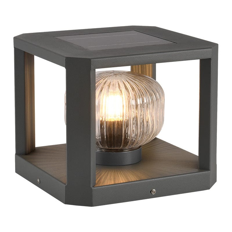 Lampa Ogrodowa Solar Lume – Nowoczesna, Elegancka Lampa Stojąca do Oświetlenia Ogrodu i Tarasu, Odporna na Warunki Atmosferyczne