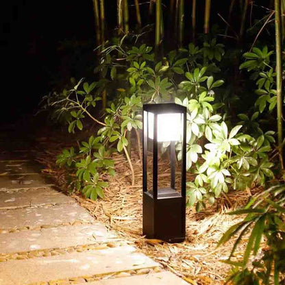 Lampa ogrodowa Nimbus Cube 60 cm zasilana energią słoneczną – ekologiczne oświetlenie LED, nowoczesny design