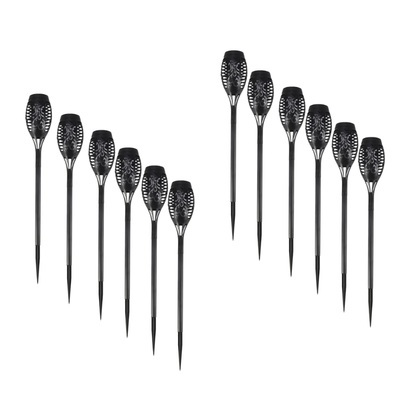 Lampa zewnętrzna LED Solar Flame Torch – wodoodporna lampa ogrodowa