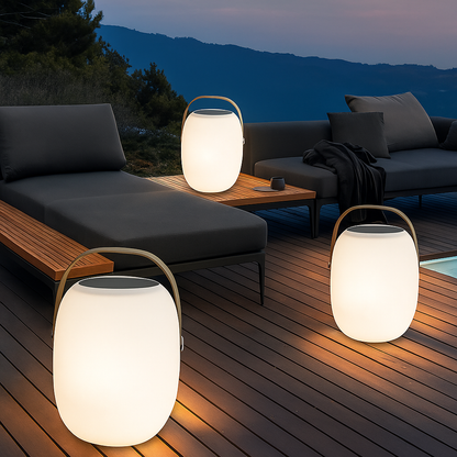 Lampy solarne ogrodowe z diodami LED – ekologiczne oświetlenie tarasu