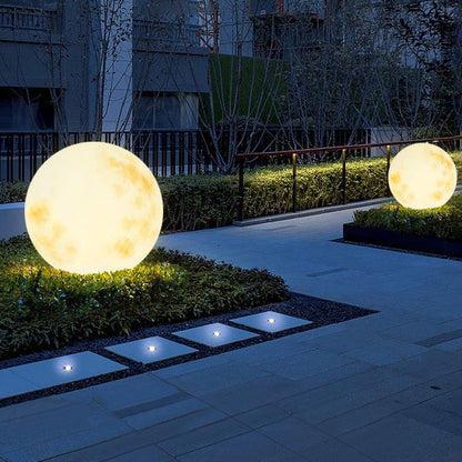 Lampy ogrodowe solarne z diodami LED w kształcie księżyca – ekologiczne oświetlenie zewnętrzne ścieżek i ogrodów