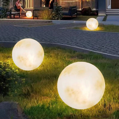 Lampy ogrodowe solarne z diodami LED w kształcie księżyca – ekologiczne oświetlenie zewnętrzne ścieżek i ogrodów