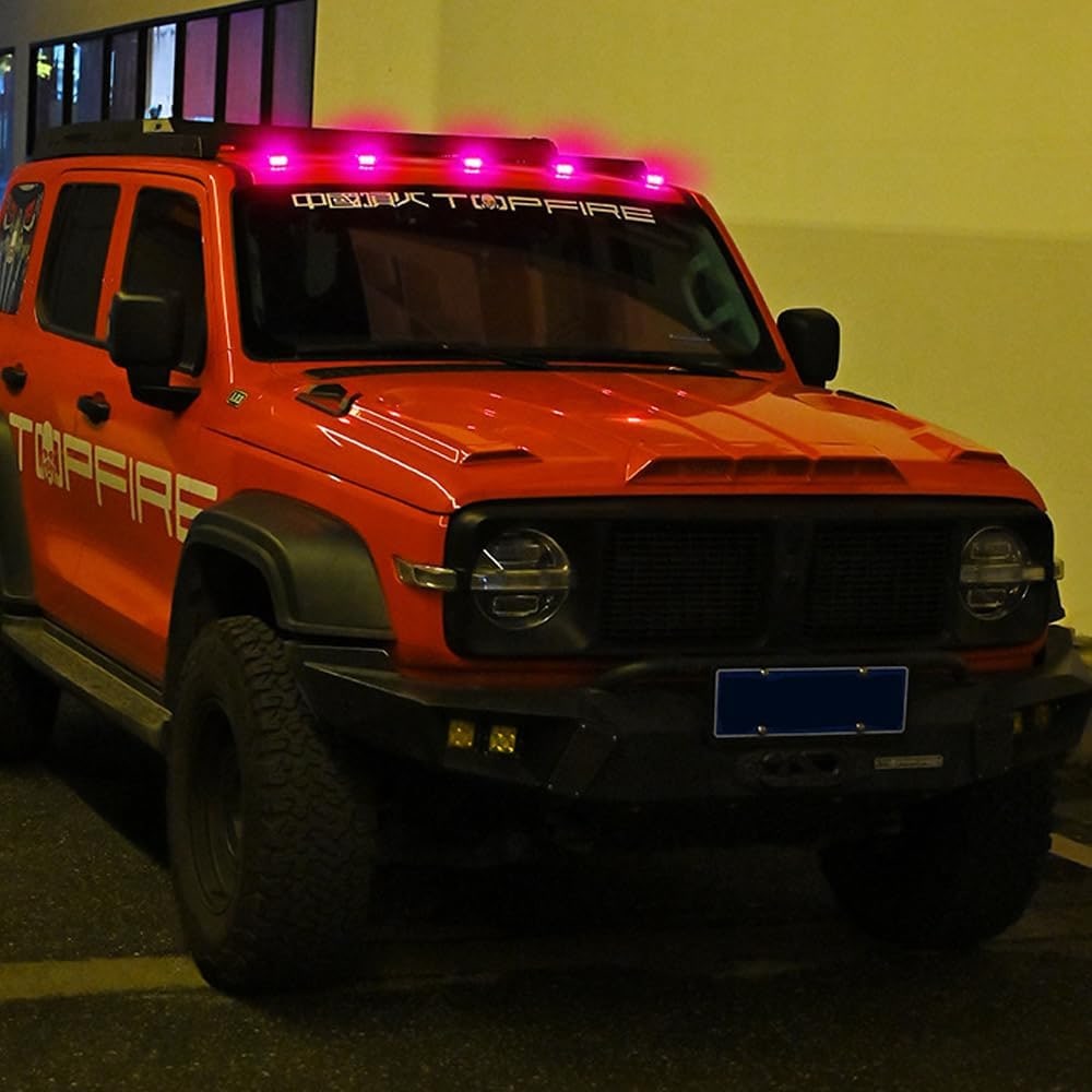 Lampy solarne Rock do ciężarówek z bezprzewodowym pilotem – ekologiczny montaż na klej