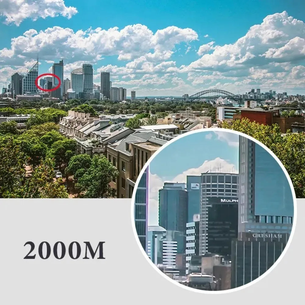 Lornetka 40x22 HD z Pryzmatem BAK4 i Powłoką FMC | Kompaktowa i Lekka dla Obserwacji Natury