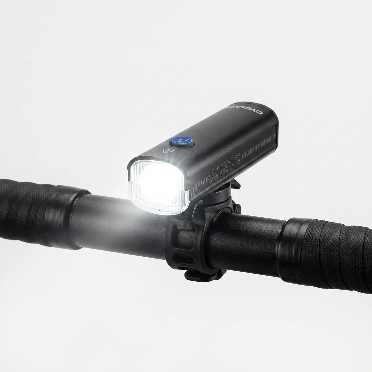 LumiRide | Przednia lampka rowerowa LED 1200 lumenów z regulowanym oświetleniem | Wszechstronny system montażu dla bezpieczeństwa na drodze