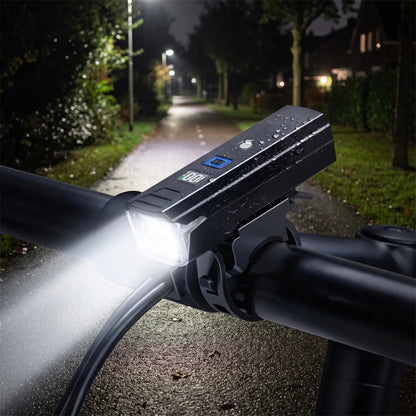 Luminaride | Lampka Rowerowa LED z Regulowanym Kątem Świecenia | Inteligentne Oświetlenie dla Bezpieczeństwa w Nocy