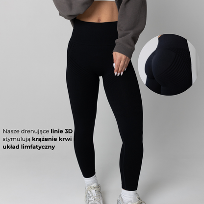 Lunare Modelujące Legginsy 3D z Antycellulitowym Materiałem